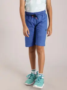 Indian Terrain Boys Mid Rise Pure Cotton Regular Shorts