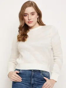 Madame Self Design Acrylic Pullover