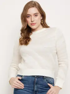 Madame Self Design Acrylic Pullover