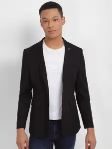 Allen Solly Single Breasted Notched Lapel Collar Slim Fit Blazer