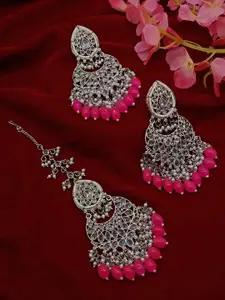 AASHISH IMITATION Pink Drop Earrings