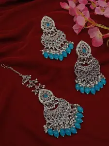 AASHISH IMITATION Turquoise Blue Drop Earrings