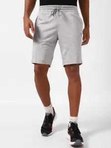Reebok Men Ri Ft Left Leg Mid-Rise Sports Shorts