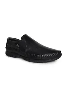 Buckaroo Men HERELAF Perforated Genuine Leather Slip-On Shoes