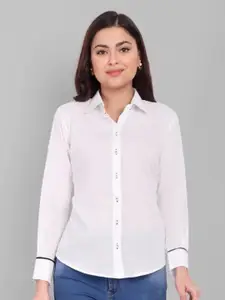 Mera Rang Long Sleeves Cotton Casual Shirt