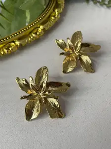 ISHKAARA Gold-Toned Drop Earrings