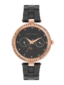 French Connection Women Water Resistance Bracelet Style Analogue Watch FCN017E