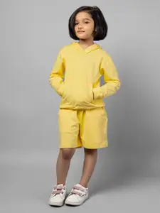 ZIP ZAP ZOOP Girls Yellow Shorts