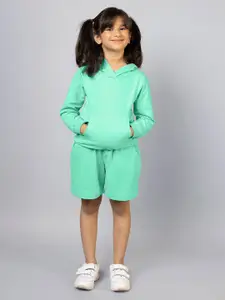 ZIP ZAP ZOOP Girls Green Shorts