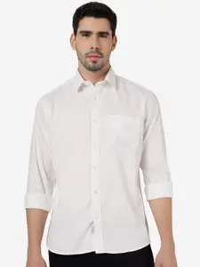 Greenfibre Cutaway Collar Pure Cotton Casual Shirt