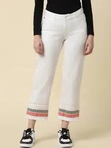 Allen Solly Woman Clean Look Mid-Rise Stretchable Jeans