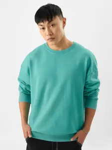 The Souled Store Men Blue Sweatshirt