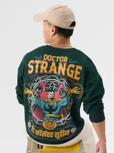 The Souled Store Doctor Strange Printed Round Neck Pullover