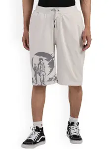NoBiY Men Graphic Printed Loose Fit Shorts