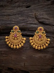 Kushal's Fashion Jewellery Gold Plated Classic Drop Earrings