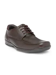Red Chief Men Brown Leather Semiformal Derbys