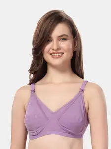 Fabme Medium Coverage Cotton Maternity Bra With All Day Comfort