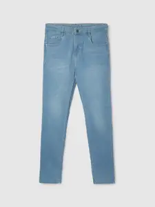 max Boys Mid-Rise Light Fade Clean Look Stretchable Jeans