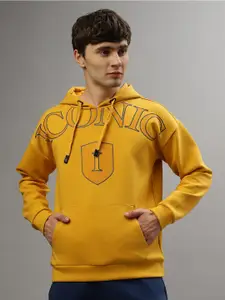 Iconic Typography Printed Long Sleeves Pullover Sweatshirt