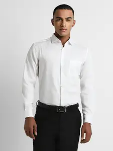 Peter England Elite Men White Formal Shirt