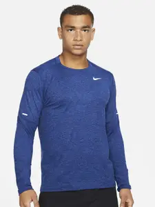 Nike Dri-FIT Running Crew Neck Long Sleeves T-shirt