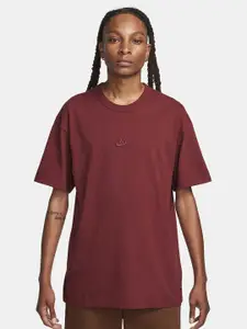 Nike Sportswear Premium Essentials Short Sleeves Round Neck Pure Cotton Oversized T-shirt