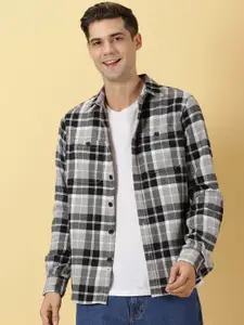 Thomas Scott Standard Slim Fit Tartan Checked Casual Shirt