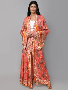 Amagyaa Printed Longline Shrug