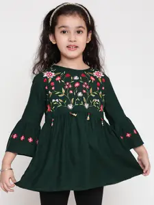 BAESD Green Embroidered Top