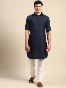 ATRAENTA Pure Cotton Pathnai Kurta with Pyjamas