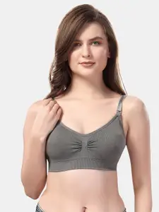 Fabme Lightly Padded Medium Coverage Maternity Bra With All Day Comfort
