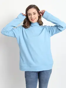 ISAM Women Blue Sweatshirt