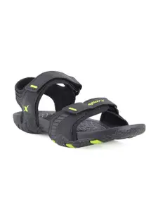 Sparx Men Printed Velcro Sports Sandals