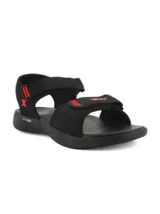Sparx Men Printed Velcro Sports Sandals