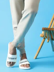 Sparx Men Printed Open Toe Sliders