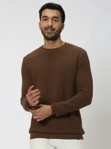 Mufti Long Sleeves Pure Cotton Pullover