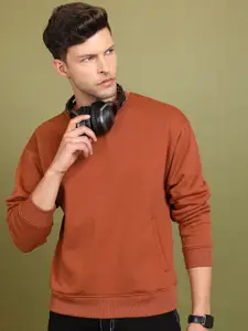 HIGHLANDER Round Neck Long Sleeve Regular Fit Pullover Sweatshirt