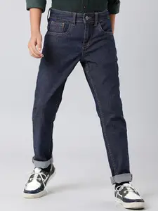 Indian Terrain Boys Navy Blue Jeans