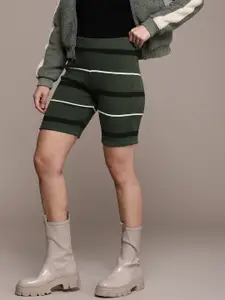 Roadster Women Striped Shorts