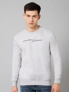 Cantabil Round Neck Fleece Pullover Sweatshirt