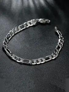 WROGN Men Stainless Steel Link Bracelet