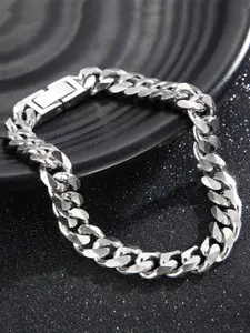 WROGN Men Stainless Steel Link Bracelet