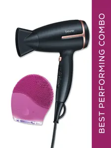beurer 2-Pcs Hair Dryer & Face Cleanser Brush
