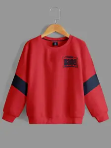BAESD Boys Round Neck Fleece Sweatshirt