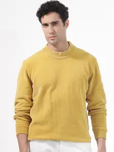 RARE RABBIT Men Mustard Long Sleeves Fashion