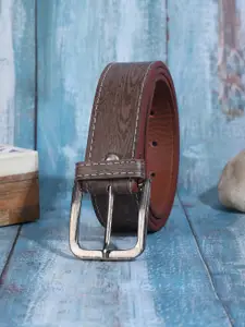 WINSOME DEAL Men Printed PU Formal Belt