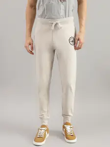 Beverly Hills Polo Club Men Mid-Rise Pure Cotton Regular Joggers