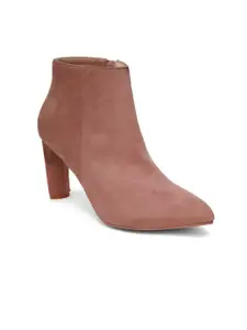 Sherrif Shoes Women Block Heeled Boots