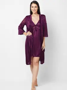 NOIRA Purple Nightdress