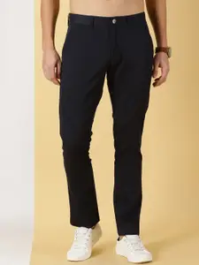 Thomas Scott Men Mid-Rise Smart Fit Easy Wash Chinos Trousers